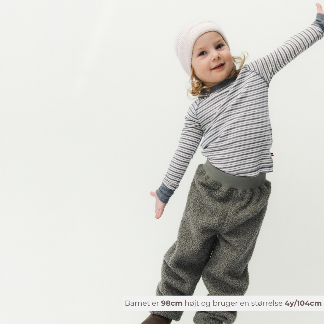 MATVALUR teddyfleece bukser. GRS