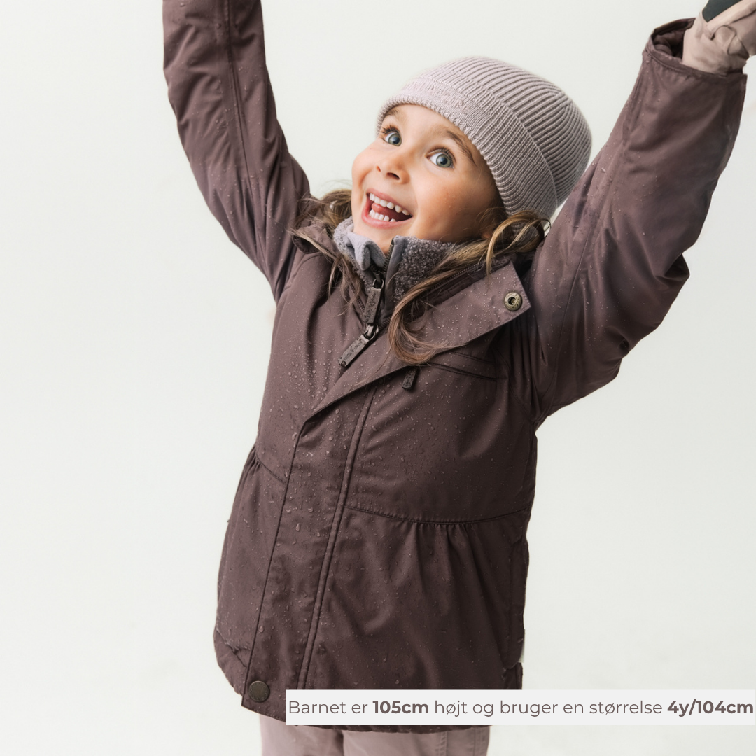 MATBRIDDINE fleeceforet vinterjakke. GRS