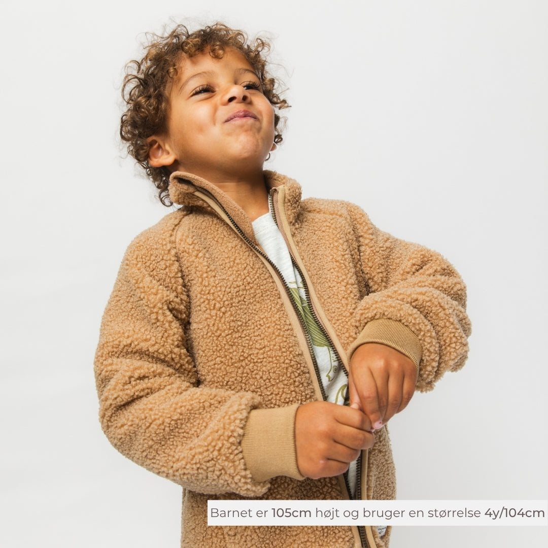 MATCEDRIC teddyfleece jakke. GRS