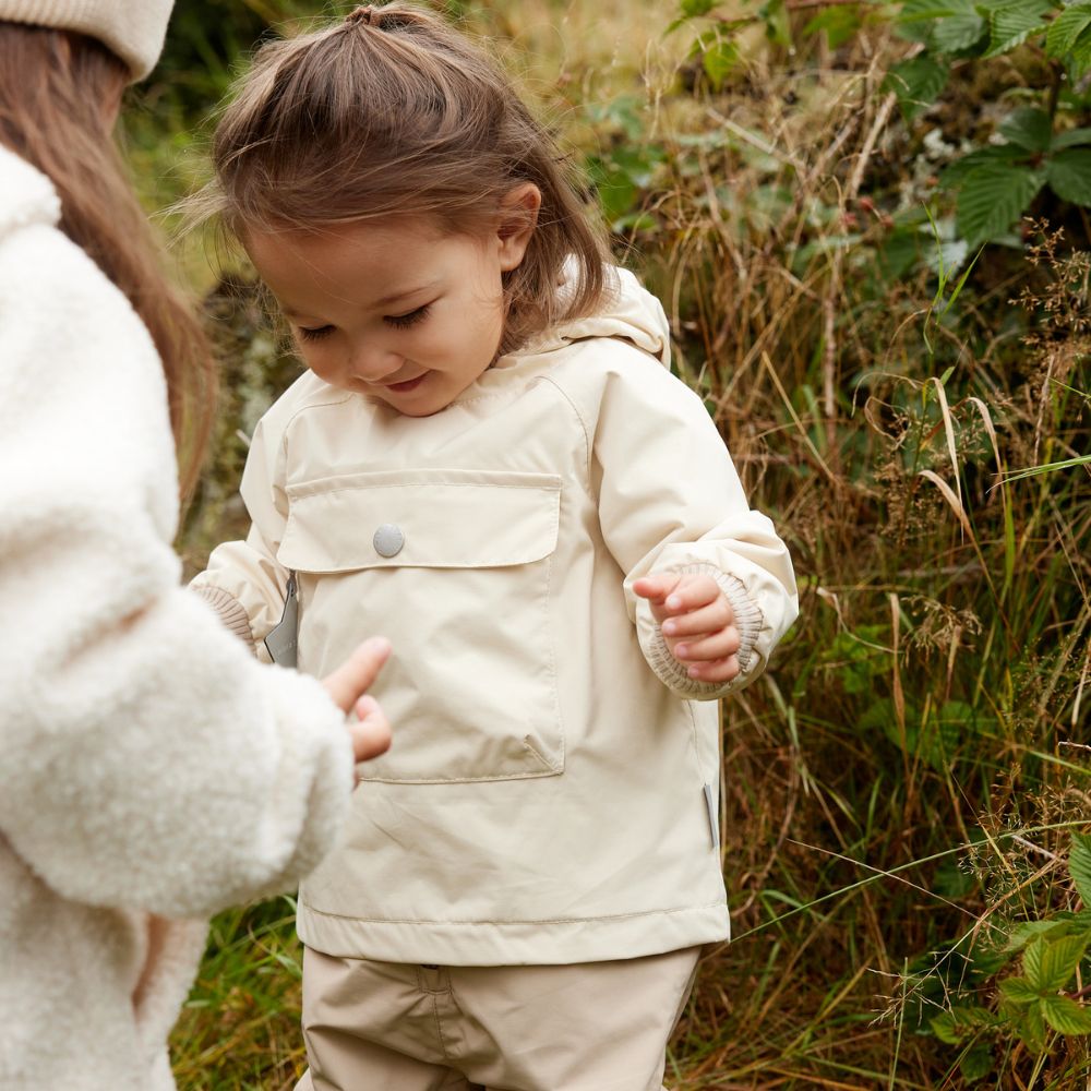 MATBABYVITO fleeceforet forårs anorak. GRS