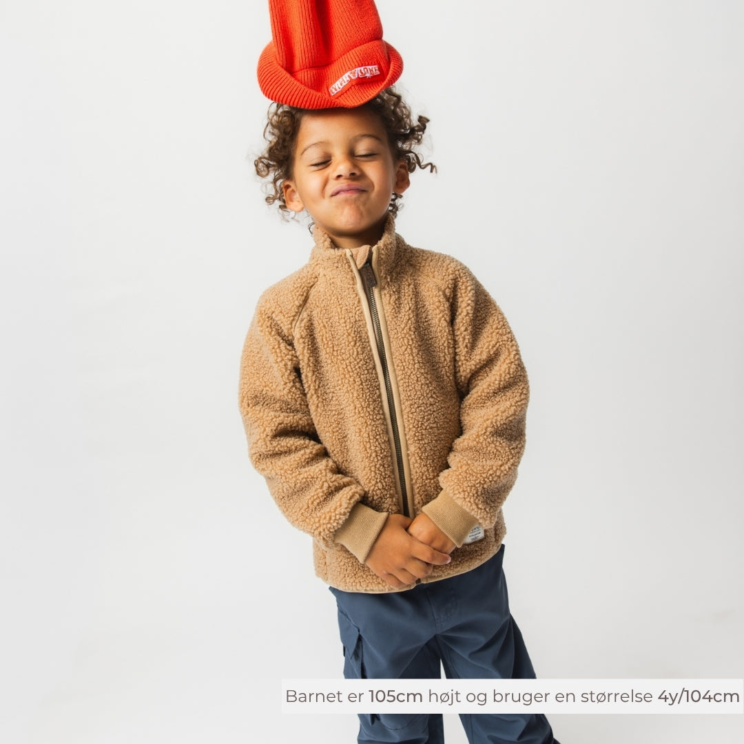 MATCEDRIC teddyfleece jakke. GRS